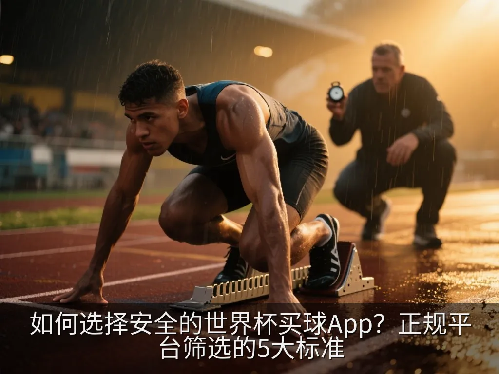 如何选择安全的世界杯买球App？正规平台筛选的5大标准